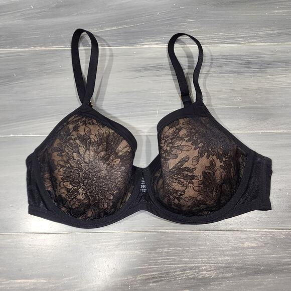 Soma Bra 36D Lightest Lift Perfect Coverage Underwire Black - Picture 1 of 7